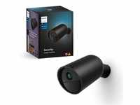 Philips Hue Secure kabellose Smart Home Überwachungskamera, schwarz