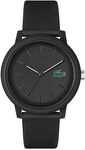 Lacoste Analog Quarzuhr f&uuml;r Herren Kollektion LACOSTE.12.12 mit Schwarzes