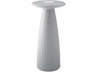 SIGOR Nuflair - Dimmbare LED Akku-Tischlampe mit integrierter Blumenvase Indoor...