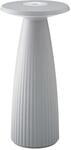 SIGOR Nuflair - Dimmbare LED Akku-Tischlampe mit integrierter Blumenvase Indoor...
