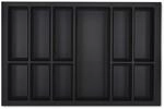 Orga-Box VII Schubladeneinsatz 726 x 474 mm schwarz | f&uuml;r Veriset KH Schr&ouml;der...