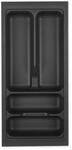 Orga-Box VIII Besteckeinsatz 211 x 480 mm Lavagrau mit Perlstruktur f&uuml;r 30er
