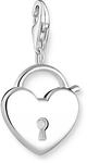 THOMAS SABO Charm-Anh&auml;nger Schlossherz silber 925 Sterlingsilber