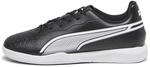 Puma Unisex Youth King Match It Jr Soccer Shoes, Puma Black-Puma White, 35 EU