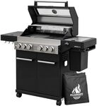 Feuergott Gasgrill Hektor 4B-S Edelstahl Gasgrillstation 4 Brenner, Infrarot Feuergott Gasgrill Hektor 4B-S Edelstahl Gasgrillstation 4 Brenner, Infrarot