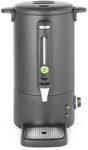 HENDI Hei&szlig;getr&auml;nkespender, UNIQ, f&uuml;r Gl&uuml;hwein und Wasser, 9L, Schwarz 