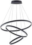 Arcchio LED Albiona (Modern) in Schwarz aus Metall (3 flammig,)