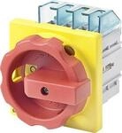 Siemens Lasttrennschalter 3LD, Not-Aus-Schalter, Glas, Rot/Gelb