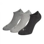 Puma Unisex Sportsocken Invisible 3er Pack, anthraci/l mel grey/m mel grey, 47/49,