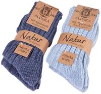 BRUBAKER 4 Paar Alpaka Socken mit Alpakawolle - Wintersocken Set f&uuml;r Damen und
