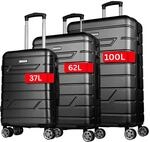 NOWI Bergamo Reisekoffer - Wasserabweisend, 8 Rollen 360&deg; Drehbar,