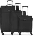 Franky Koffer-Set 3-teilig f&uuml;r Damen und Herren | Reise-Trolleys 48 x 31 x 79...