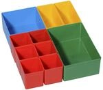 Allit 1 ProServe Insert 2, Einsatzboxen-Set 270x216x63mm f&uuml;r Koffer und Schubladen,