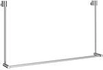 Smedbo Sideline Handtuchhalter f&uuml;r Glasduschwand DK3101