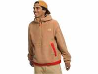 THE NORTH FACE Campshire Pullover Almond Butter/Fiery Red S