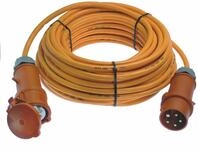 as - Schwabe Starkstrom Verl&auml;ngerungskabel 10 m H07BQ-F 5G1,5 &ndash; 400V, 16A, 6h, ca.