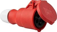 as - Schwabe CEE Kupplung 400V/16A/5-polig - Starkstrom Kupplung mit