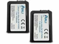 ARLI Kompatibel Ersatz Akku 2 Stück geeignet für Sony NP-FW50 5000 5100 6000