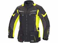 Büse Lago Pro Damen Motorrad Textiljacke (Black/Neon/Yellow,46)