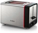 Bosch Kompakt Toaster MyMoment TAT6M420, entnehmbarer klappbarer Br&ouml;tchenaufsatz,