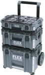 Flex Transportkofferset STACK PACK Standard (aus Schlagfestem Kunststoff, mit