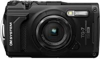OM System Tough TG-7 Digitalkamera - Schwarz (Nachfolger Olympus TG-6)