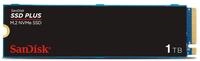 SanDisk SSD PLUS M.2 NVMe SSD 1 TB (M.2 2280, PCIe Gen 3.0, einfache Installation,