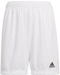 adidas Unisex Kinder Entrada 22 Shorts, White, 9-10 Years