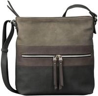 TOM TAILOR Ellen Damen Umh&auml;ngetasche Crossbody Bag Gro&szlig; Grey