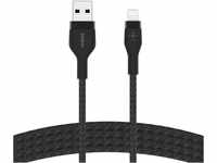 Belkin BoostCharge Pro Flex geflochtenes USB-A/Lightning-Kabel, 2 m,