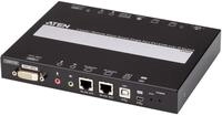 ATEN CN9600 1-Local-Remote Share Access Einzelport DVI KVM Over IP Switch