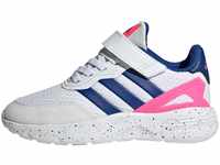 adidas Nebzed Elastic Lace Top Strap Shoes Schuhe-Niedrig, FTWR White/Team royal