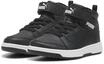 PUMA Unisex Kinder Rebound V6 Mid Wtr Ac+ Ps Sneaker, Black White, 33 EU