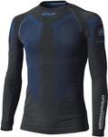 Held 3D-Skin Cool Damen Funktionsshirt langarm schwarz/blau S
