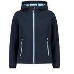 CMP - Kid G-Jacke mit fester Kapuze, B. Blauer Anis, 128