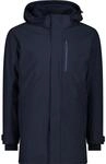 CMP, PARKA SNAPS HOOD, 33K3847, Dark Blue, 50, Man
