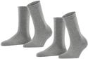ESPRIT Socken mit Rollb&uuml;ndchen aus Baumwoll-Mix