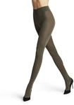 FALKE Damen Strumpfhose Softmerino W Ti Wolle Baumwolle einfarbig 1 St&uuml;ck, Gr&uuml;n