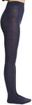 ESPRIT Damen Strumpfhose Plain W Ti Baumwolle Wolle einfarbig 1 St&uuml;ck, Blau Navy