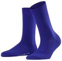 FALKE Damen Socken Softmerino W So Wolle Baumwolle einfarbig 1 Paar, Blau Imperial