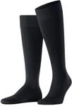 FALKE Energizing Cotton Kniestr&uuml;mpfe dark navy (6370), 45-46