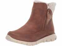Skechers Damen Synergy Collab Kurzschaft Stiefel, Chestnut Microleather Natural Faux