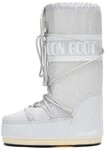 Moon Boot, Icon Nylon Unisex Stiefel, 35/38, Glacier Grey
