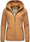 Ragwear Damen Winterjacke warmer Kurzmantel mit Kapuze Dizzie Winter Intl Beige23 Gr.