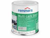 Remmers Multi-Lack 3in1 lichtgrau (RAL 7035), 0,375 Liter, Wetterschutzfarbe,