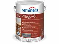 Remmers Pflege-Öl anthrazitgrau intensiv, 5 Liter, Holzöl für Holz innen und