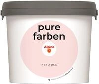 Alpina pure farben Wandfarbe &ndash; Perlrosa &ndash; strapazierf&auml;hige und atmungsaktive