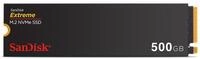 SanDisk Extreme M.2 NVMe SSD 500 GB (Interne SSD, PCIe Gen 4.0, bis zu 5.000 MB/s,