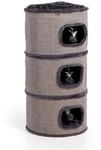 CanadianCat Company | Kratztonne Tony H&ouml;he 90 cm, Spieltonne f&uuml;r Katzen &oslash; 45 cm,