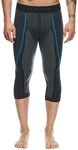Dainese Dry Pants 3/4, Motorrad Unterhose Atmungsaktiv, Herren, Schwarz/Blau, M